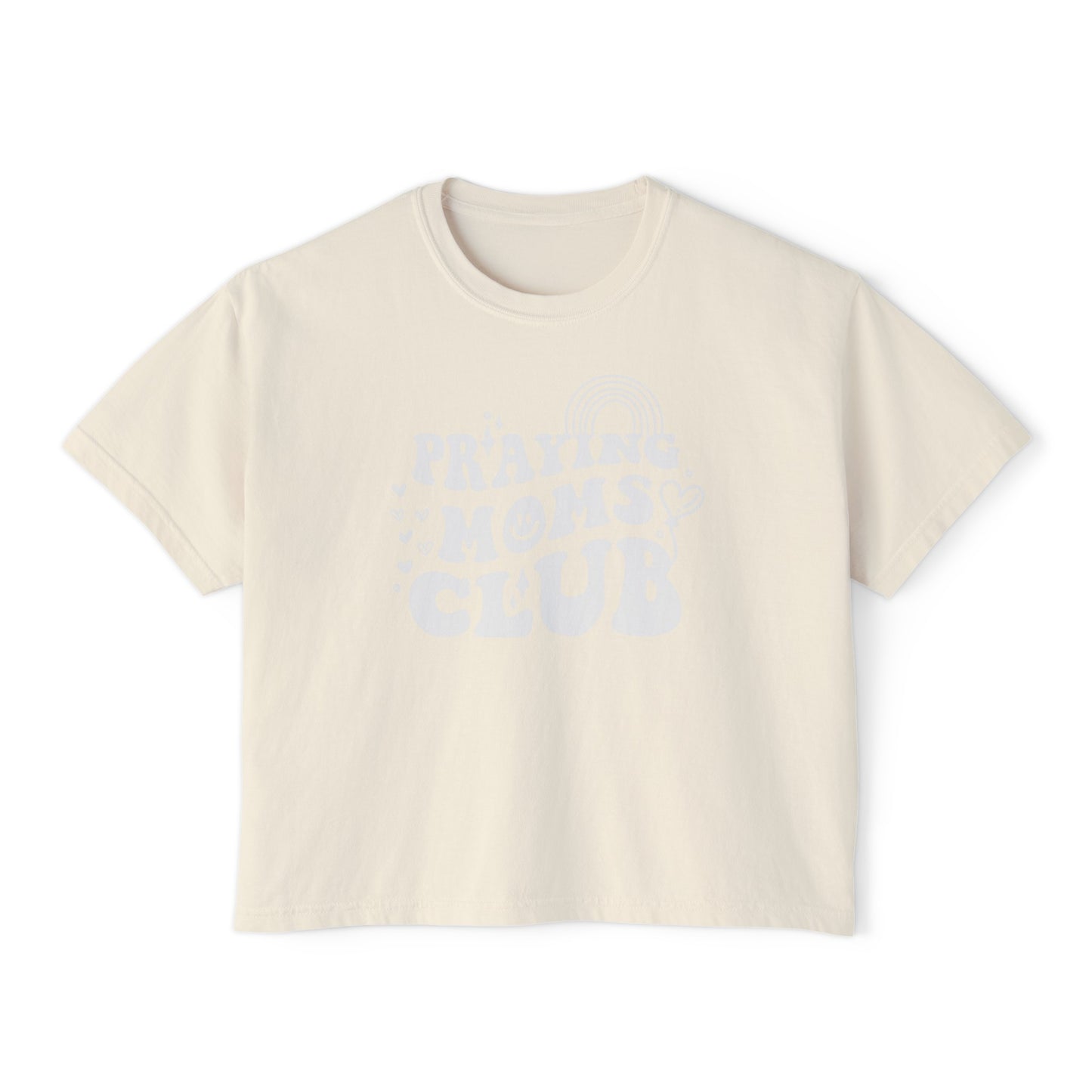 Women's Praying Mom's Club Boxy Tee