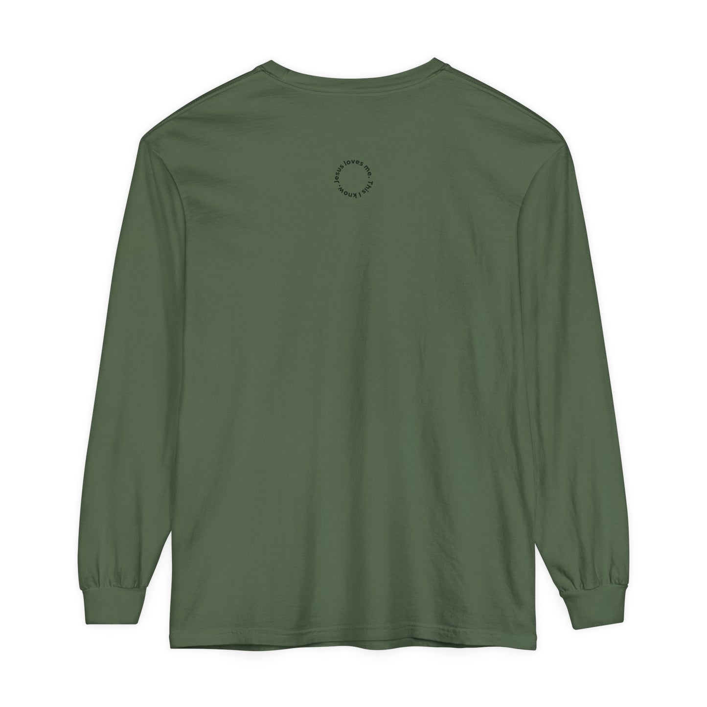 Praying Mama Garment-dyed Long Sleeve T-Shirt
