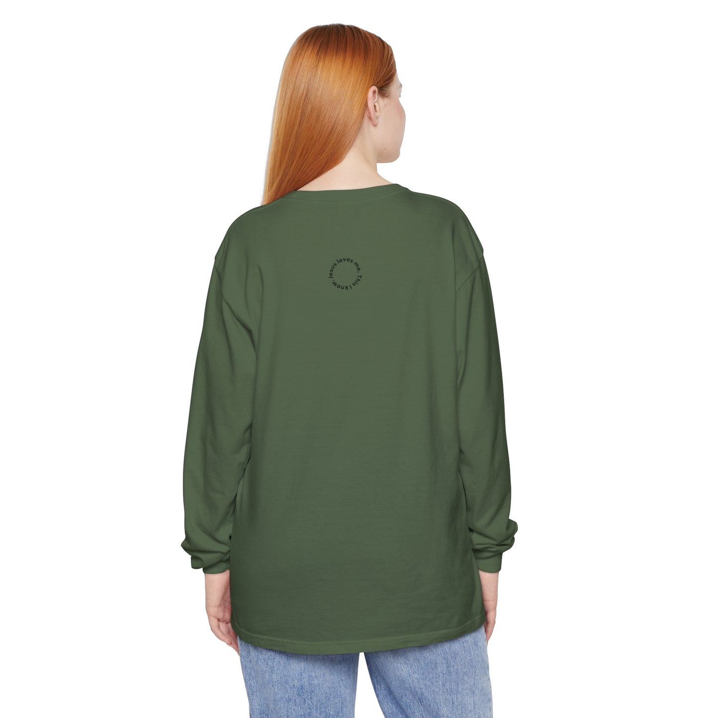Praying Mama Garment-dyed Long Sleeve T-Shirt