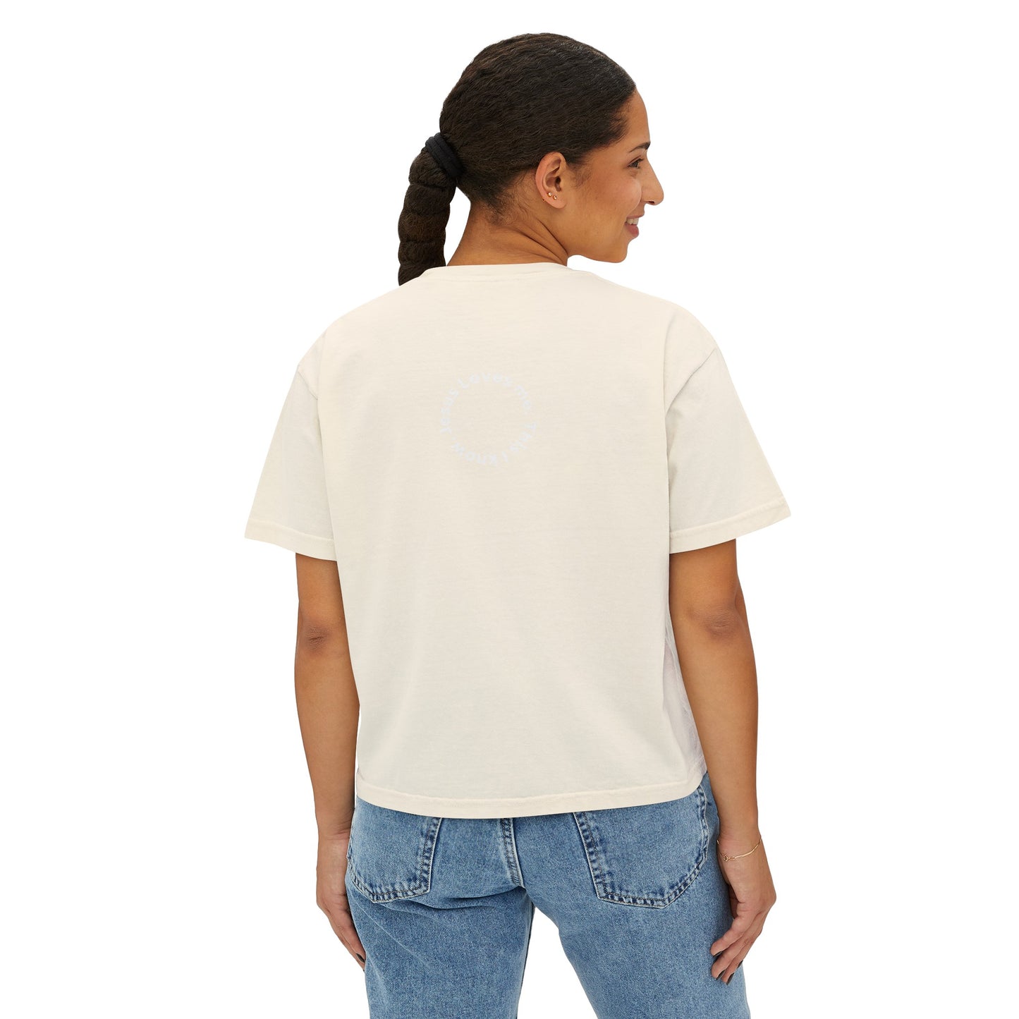 Women's Praying Mom's Club Boxy Tee