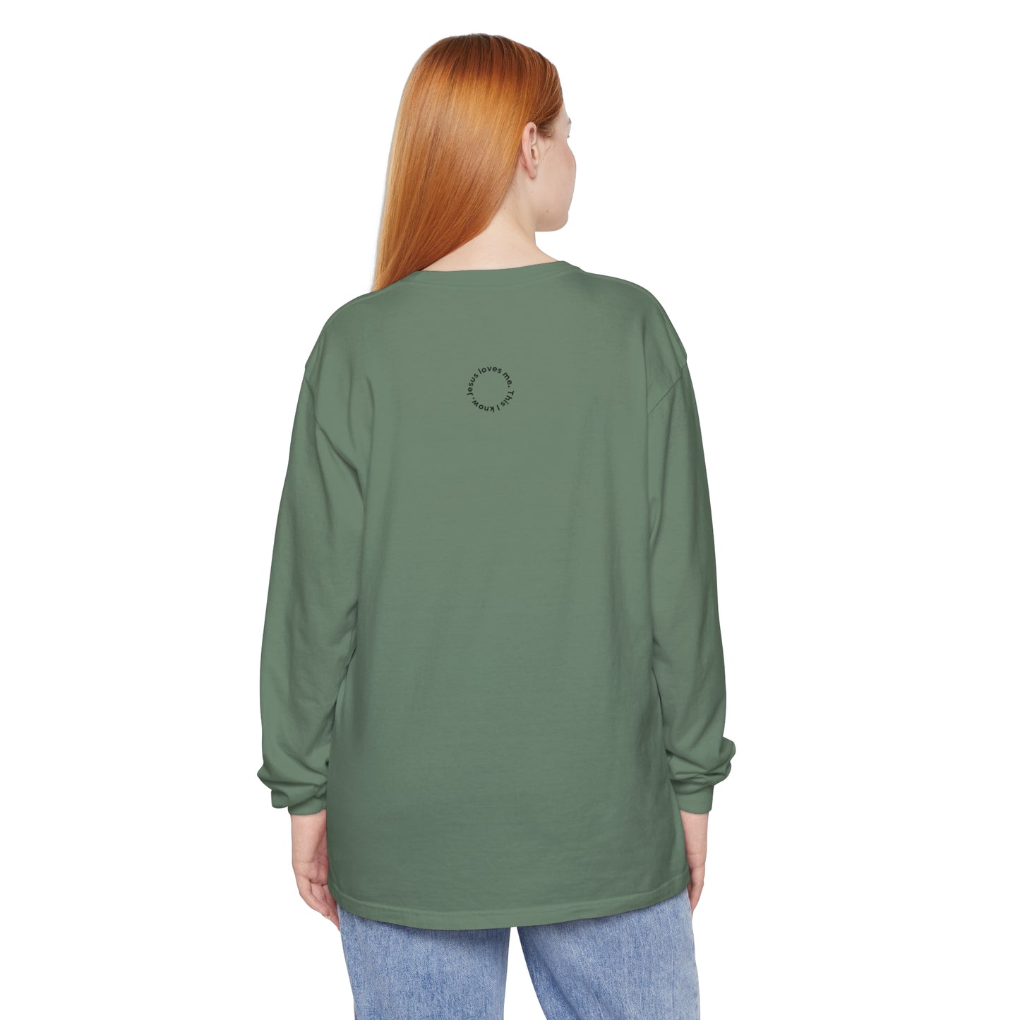 Praying Mama Garment-dyed Long Sleeve T-Shirt