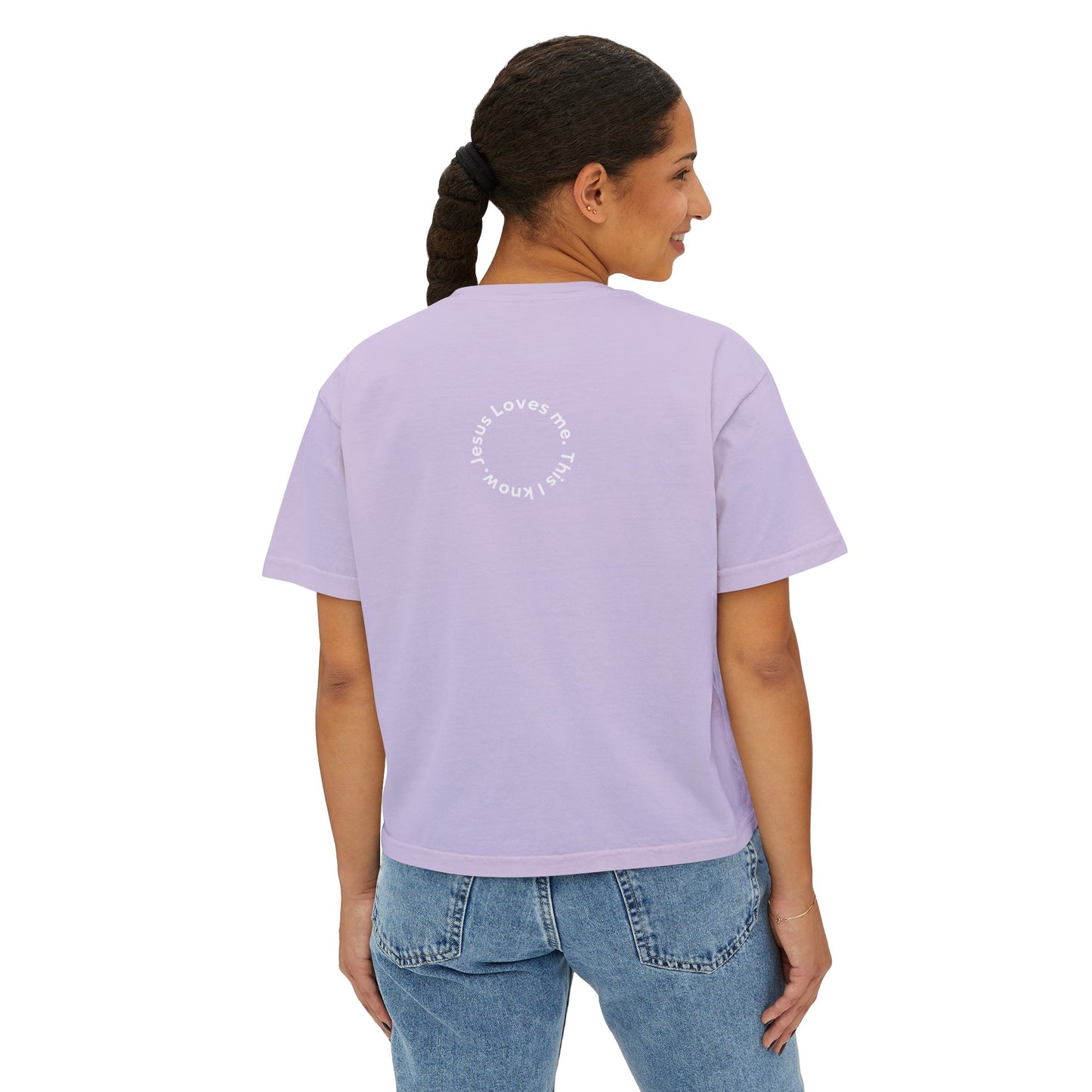 Women's Praying Mom's Club Boxy Tee