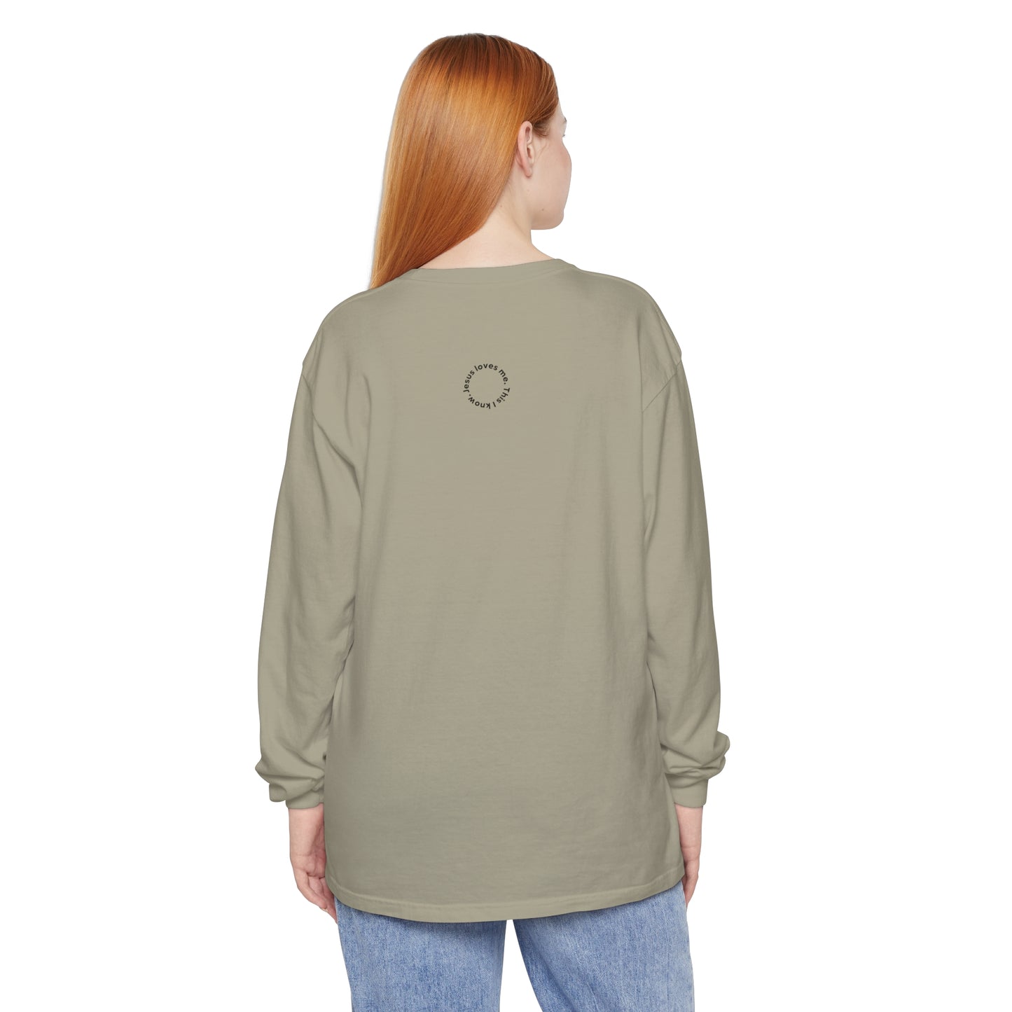 Praying Mama Garment-dyed Long Sleeve T-Shirt