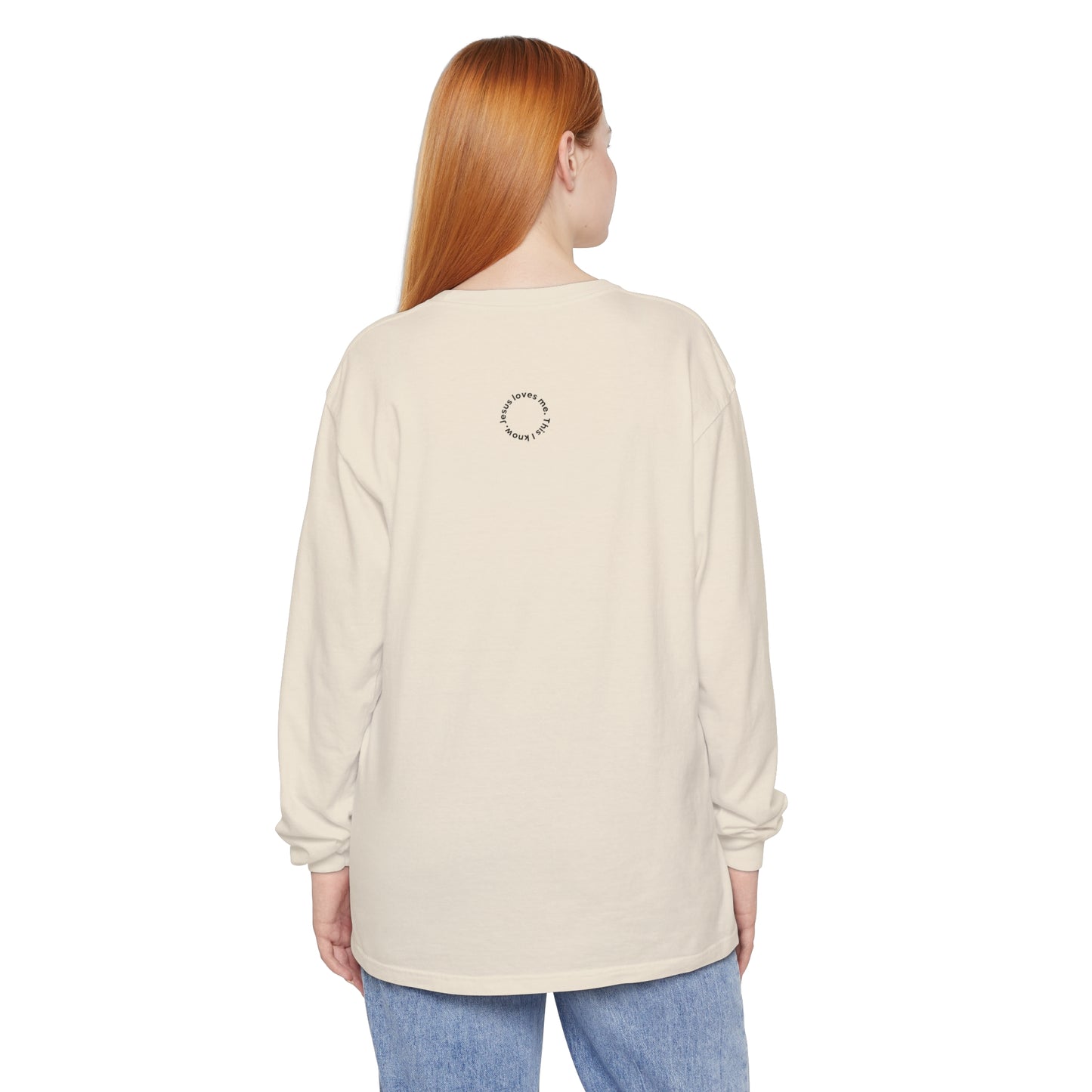 Praying Mama Garment-dyed Long Sleeve T-Shirt