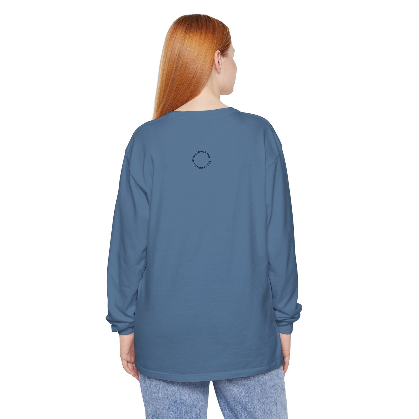 Praying Mama Garment-dyed Long Sleeve T-Shirt