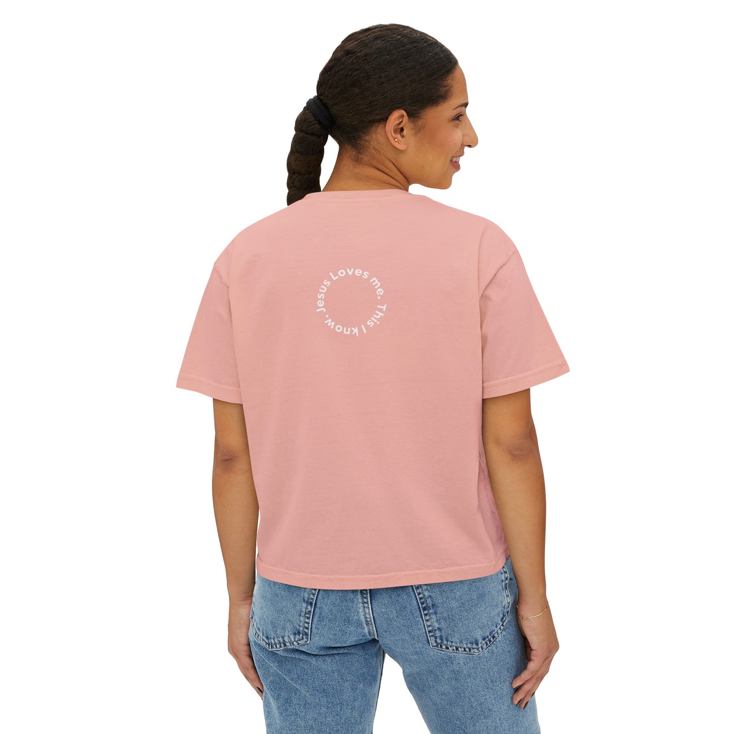 Women's Praying Mom's Club Boxy Tee