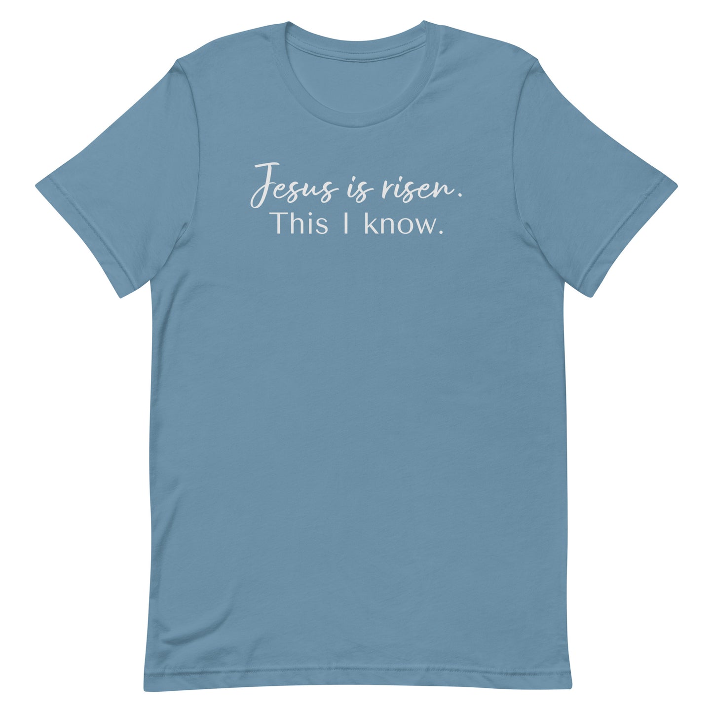 Jesus is risen soft t-shirt, Unisex, Easter