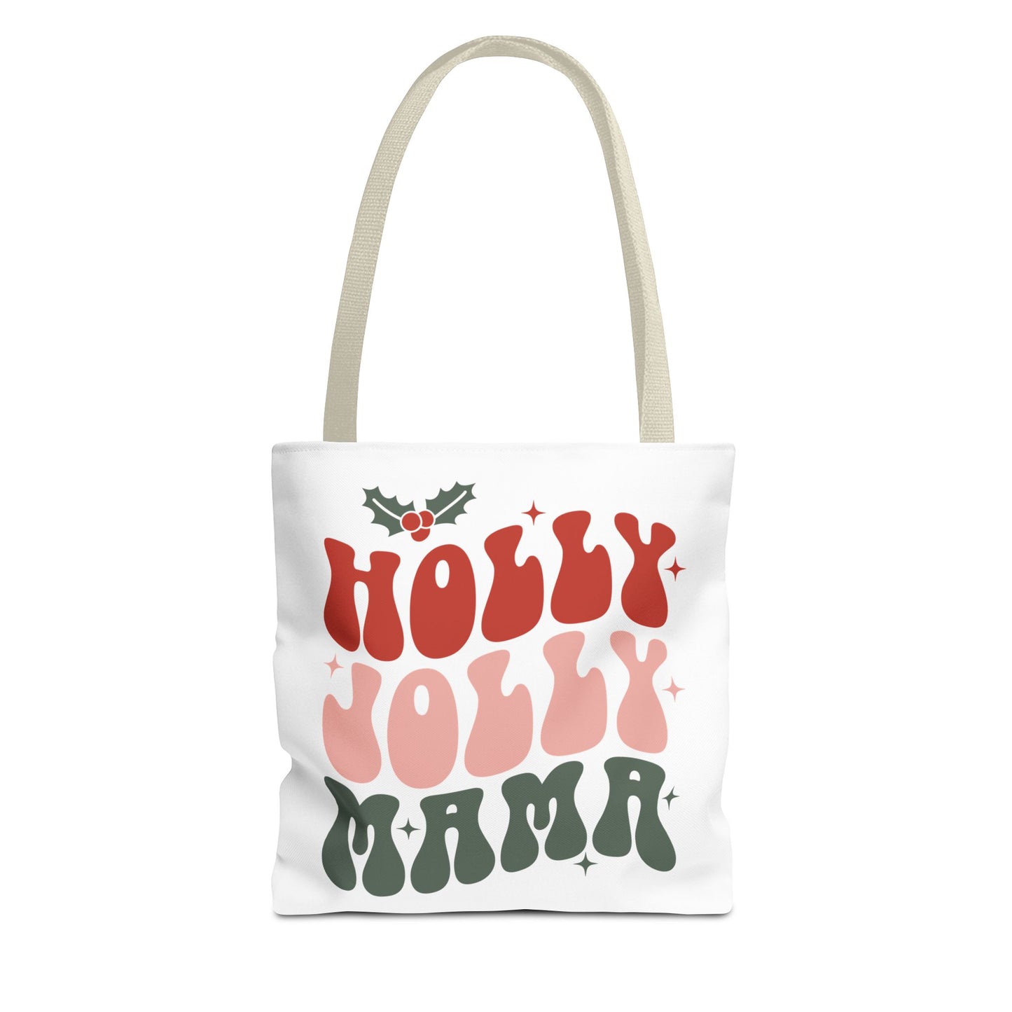 Christmas Tote Bag - Holly Jolly Mama