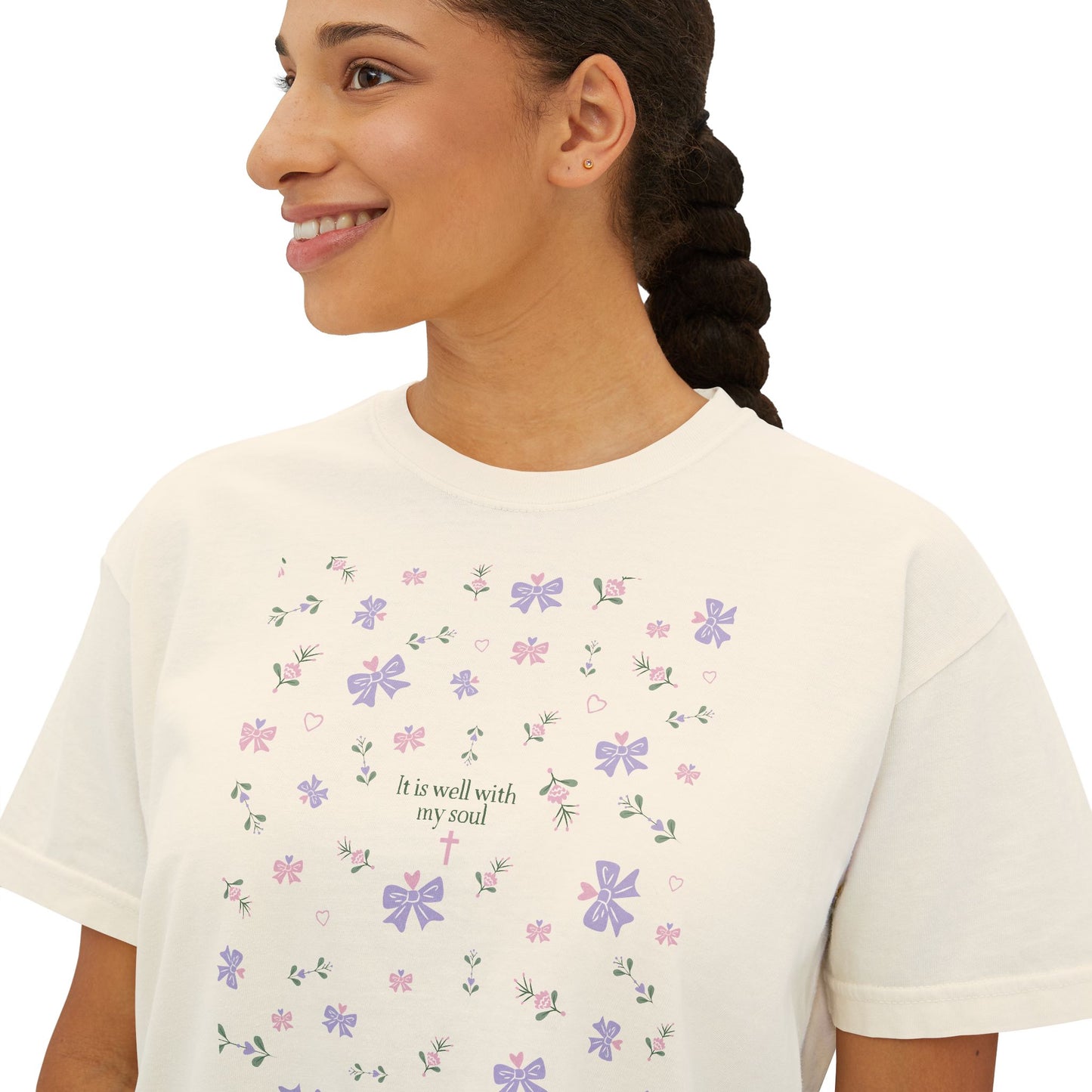 It Is Well Women's Boxy Tee