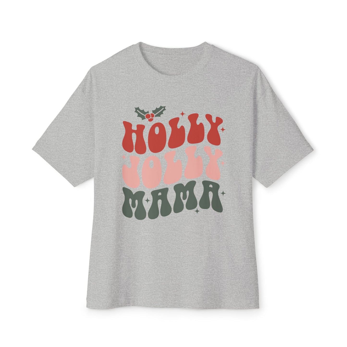 Christmas Mama Oversized Tee