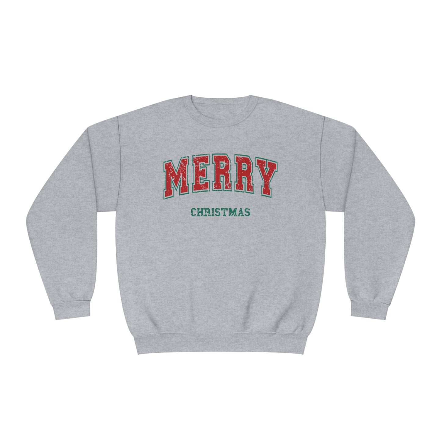 Christmas NuBlend® Sweatshirt - Festive and Jolly Holiday