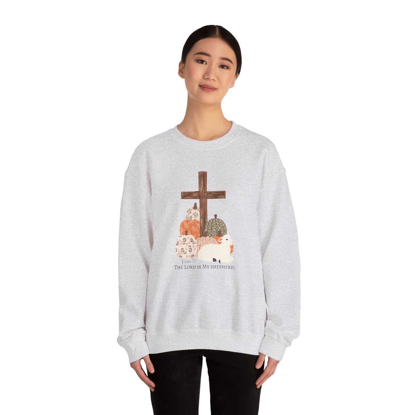 Lord is my Shepherd Heavy Blend™ Crewneck Sweatshirt