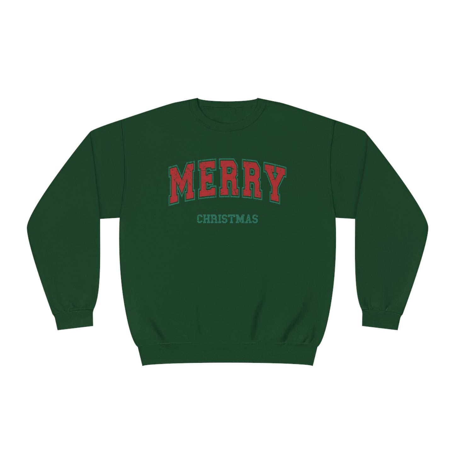 Christmas NuBlend® Sweatshirt - Festive and Jolly Holiday