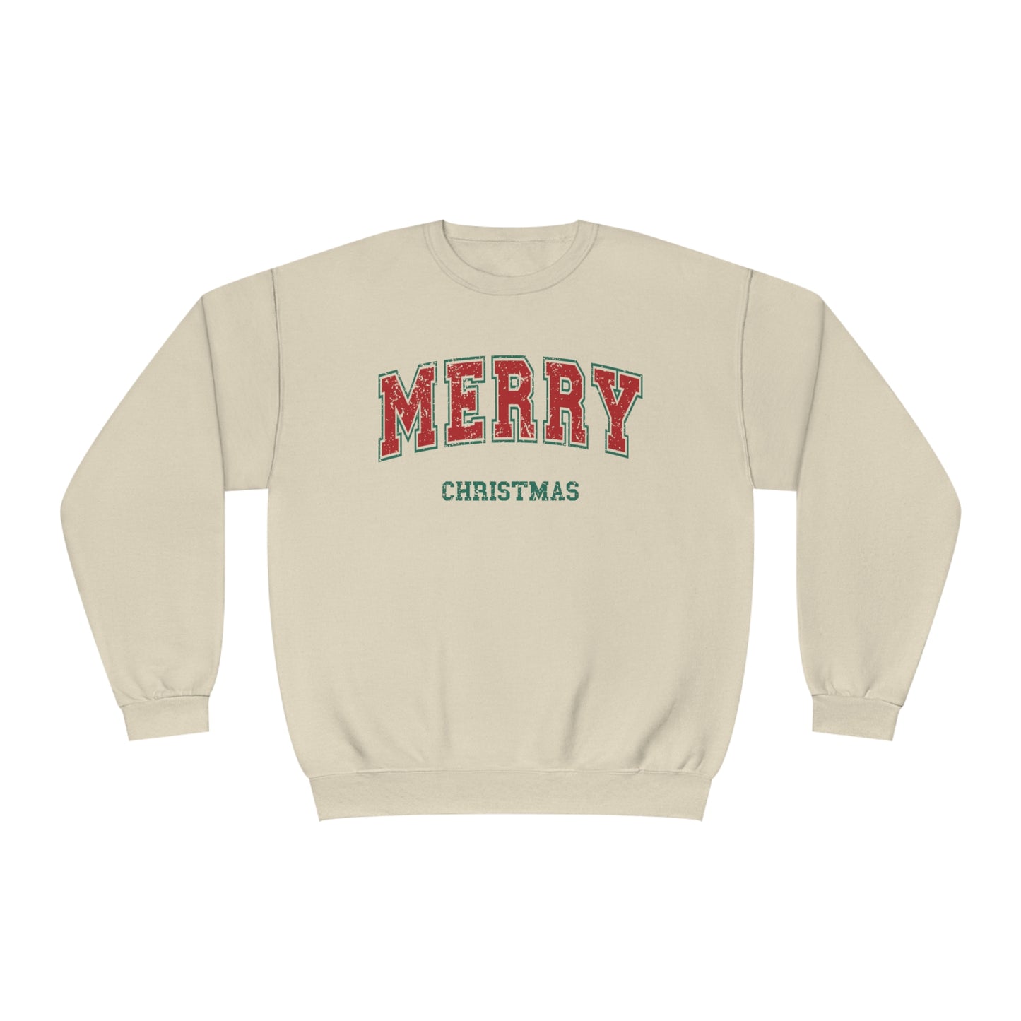 Christmas NuBlend® Sweatshirt - Festive and Jolly Holiday