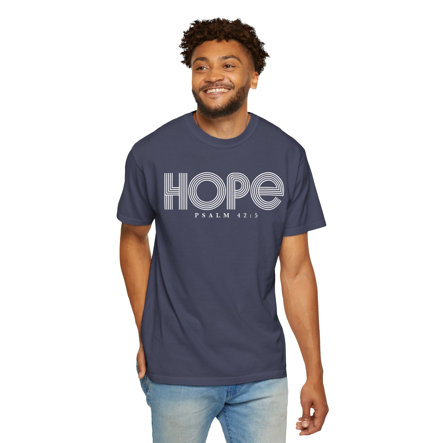 Hope Unisex Garment-Dyed T-shirt