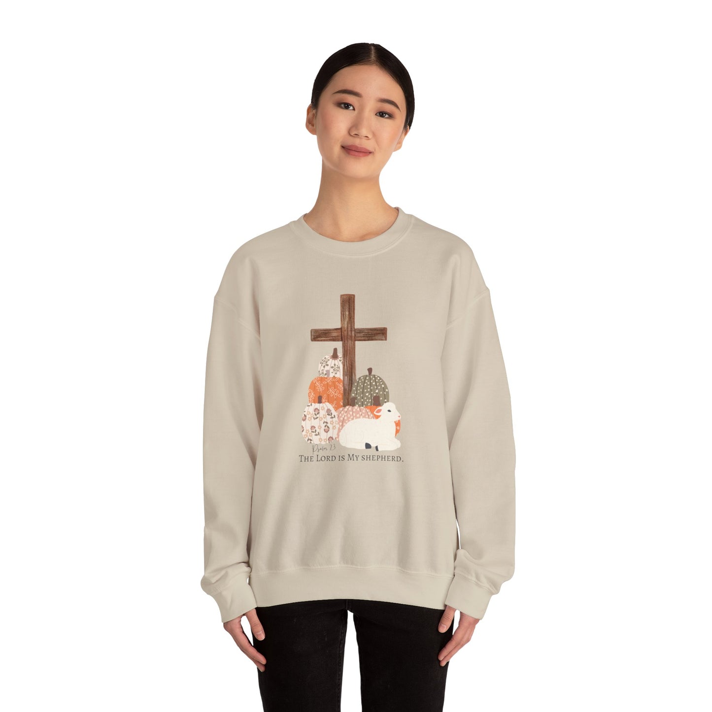 Lord is my Shepherd Heavy Blend™ Crewneck Sweatshirt