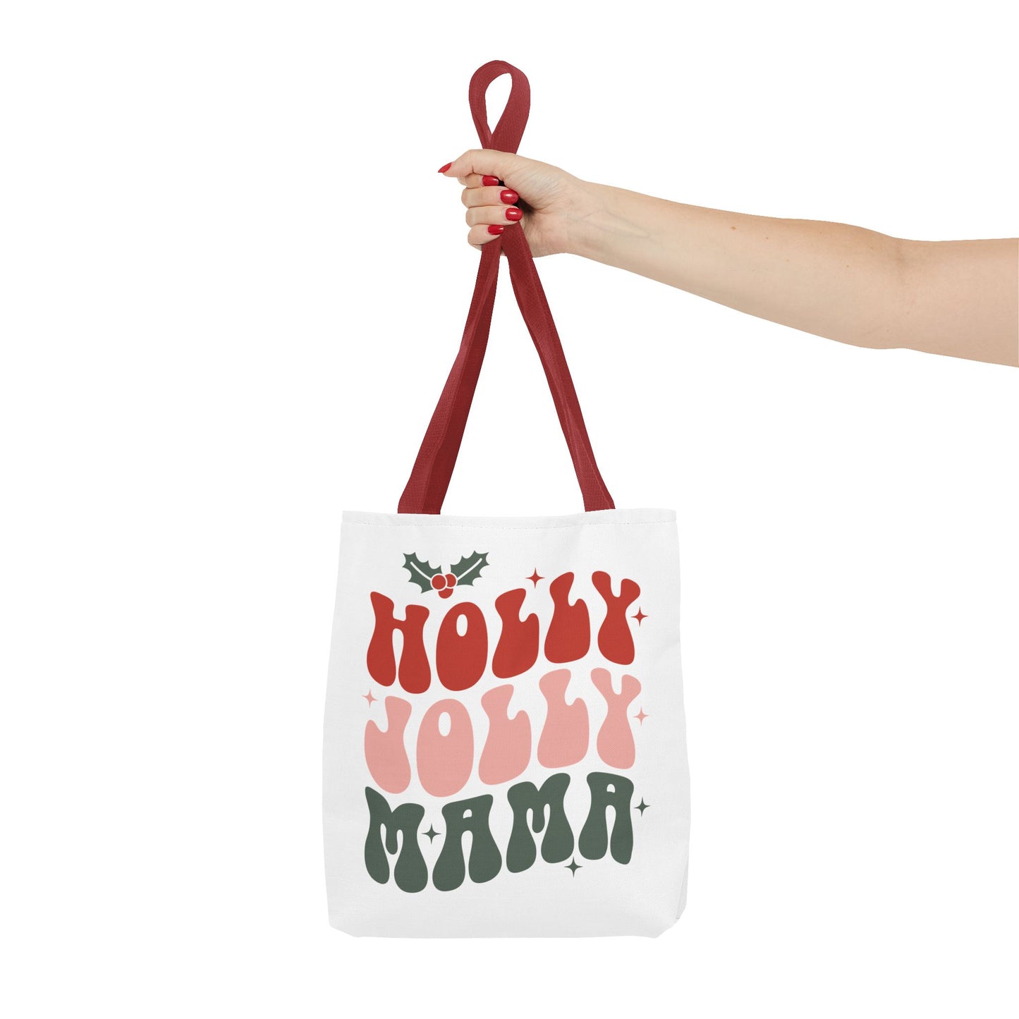 Christmas Tote Bag - Holly Jolly Mama