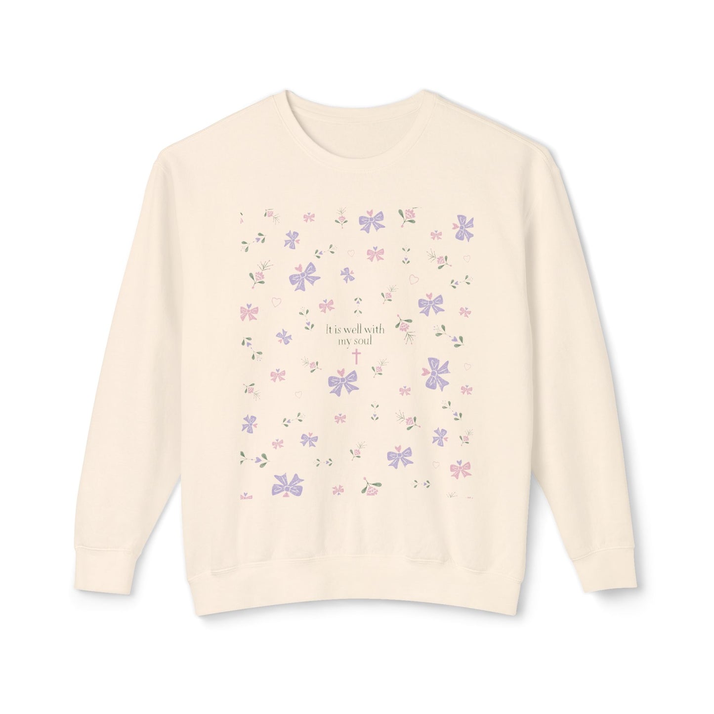 It is Well Lightweight Crewneck Sweatshirt