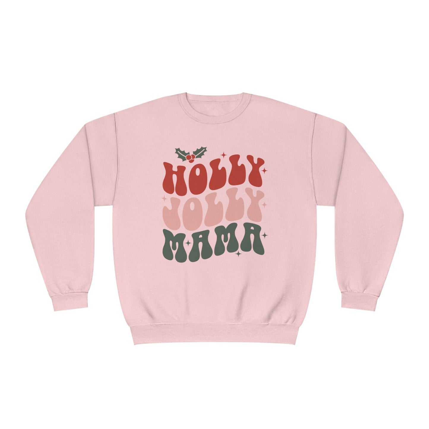 Christmas Holly Jolly Mama Crewneck Sweatshirt