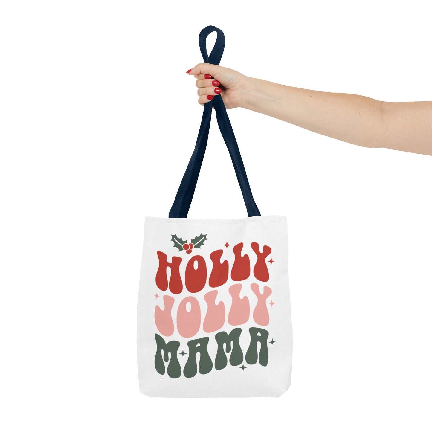 Christmas Tote Bag - Holly Jolly Mama