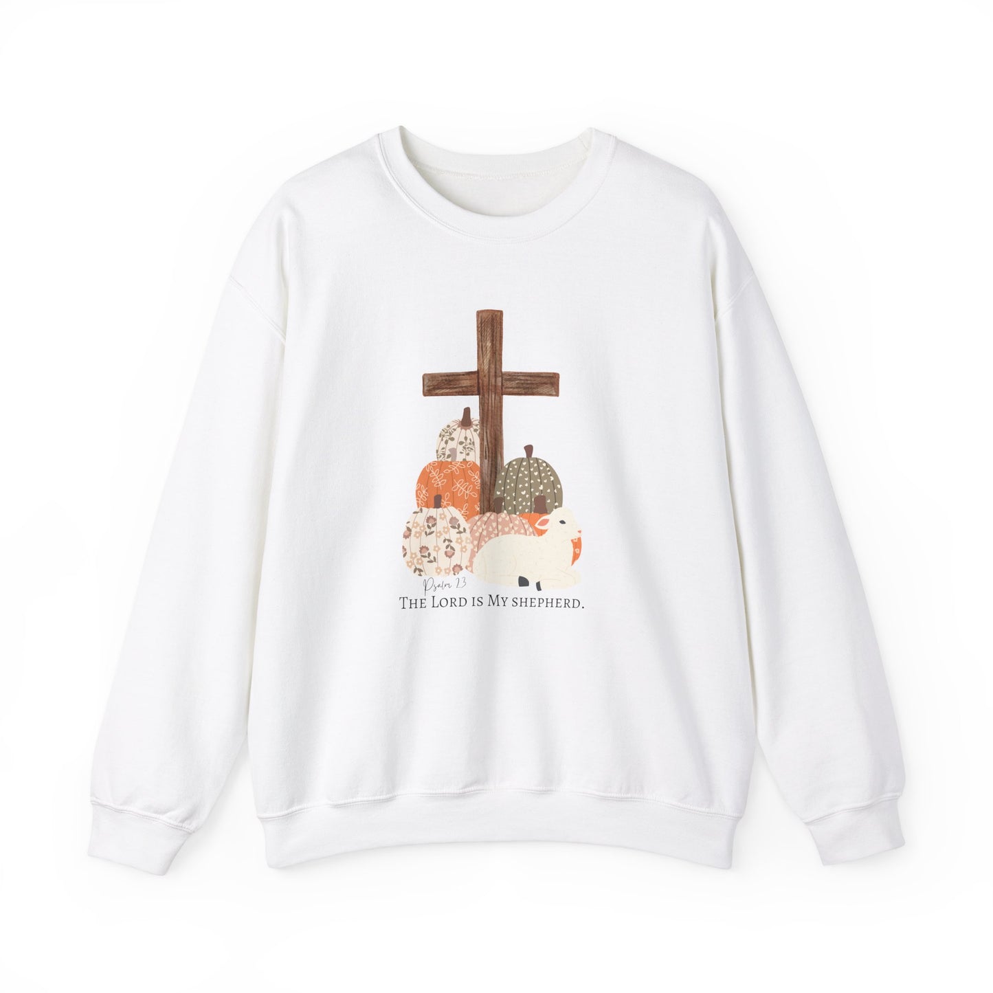 Lord is my Shepherd Heavy Blend™ Crewneck Sweatshirt