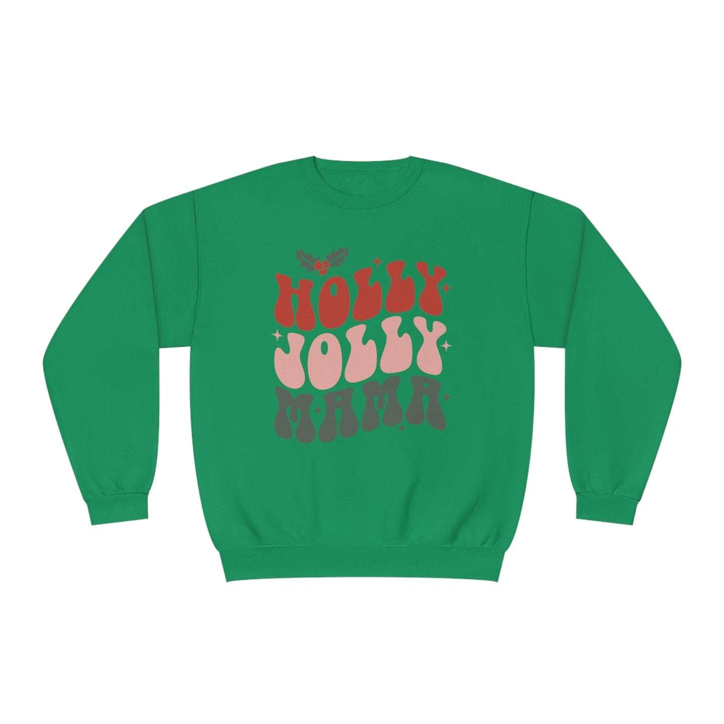 Christmas Holly Jolly Mama Crewneck Sweatshirt