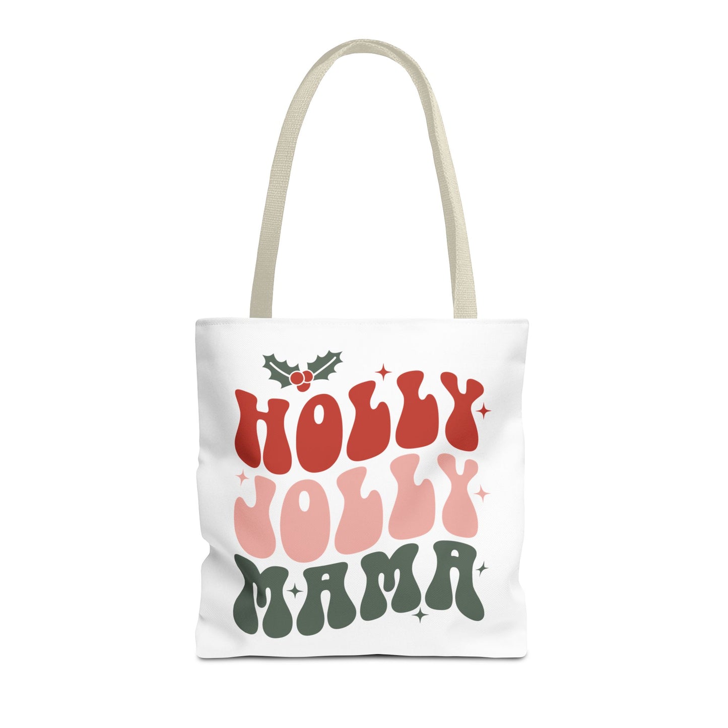 Christmas Tote Bag - Holly Jolly Mama