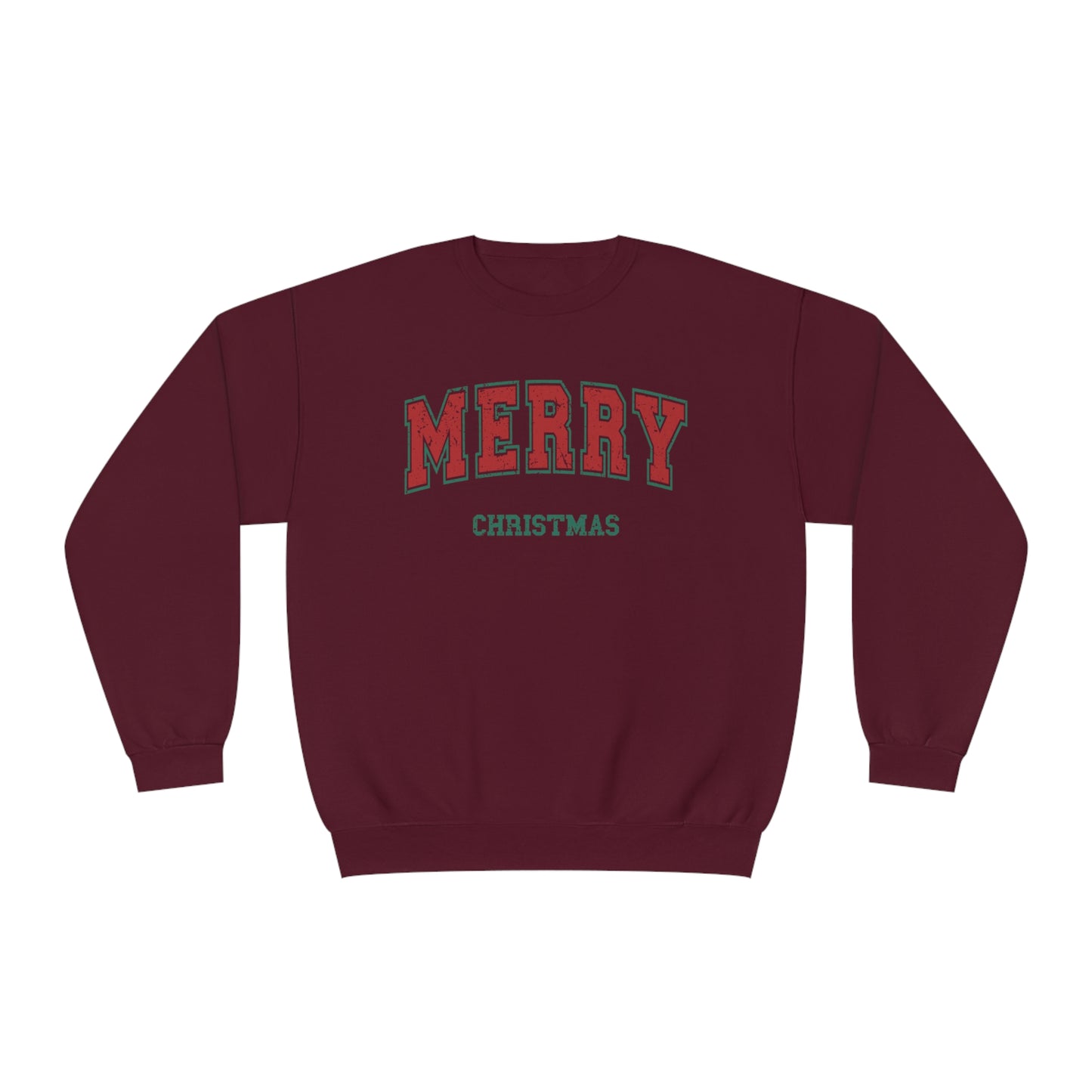 Christmas NuBlend® Sweatshirt - Festive and Jolly Holiday