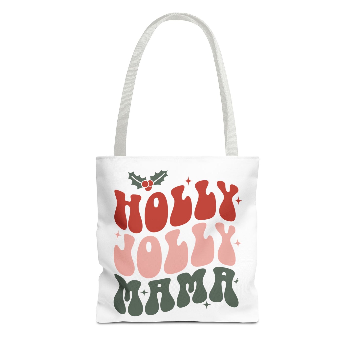 Christmas Tote Bag - Holly Jolly Mama