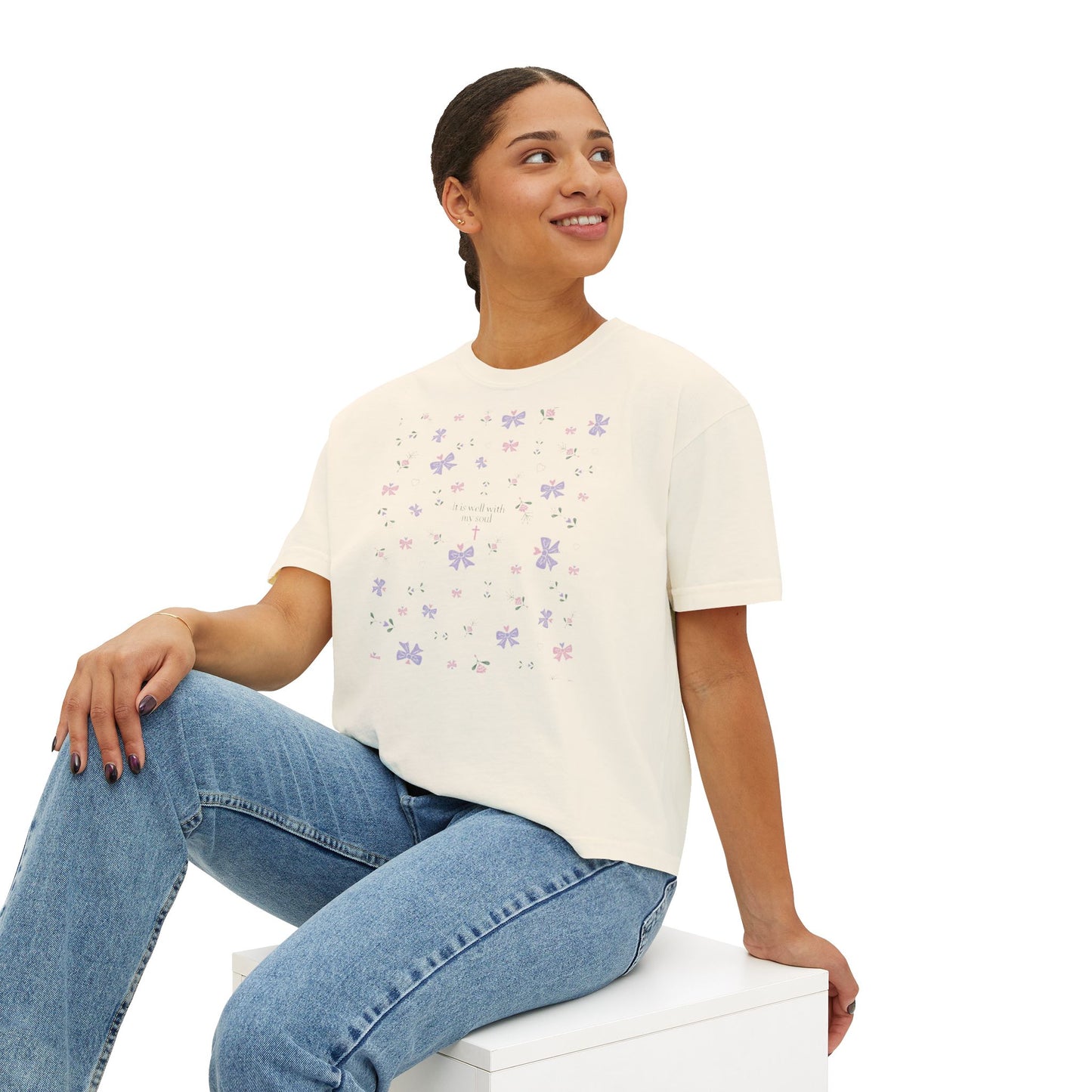 It Is Well Women's Boxy Tee