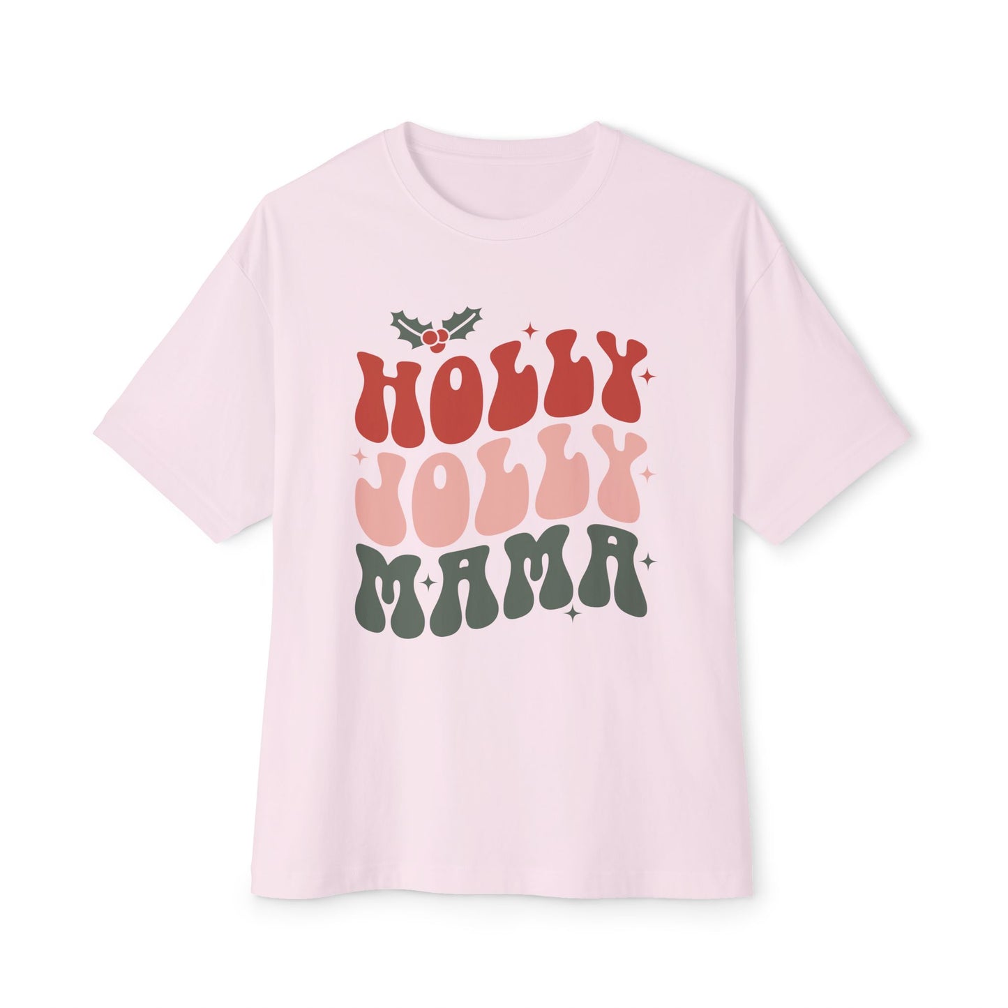 Christmas Mama Oversized Tee