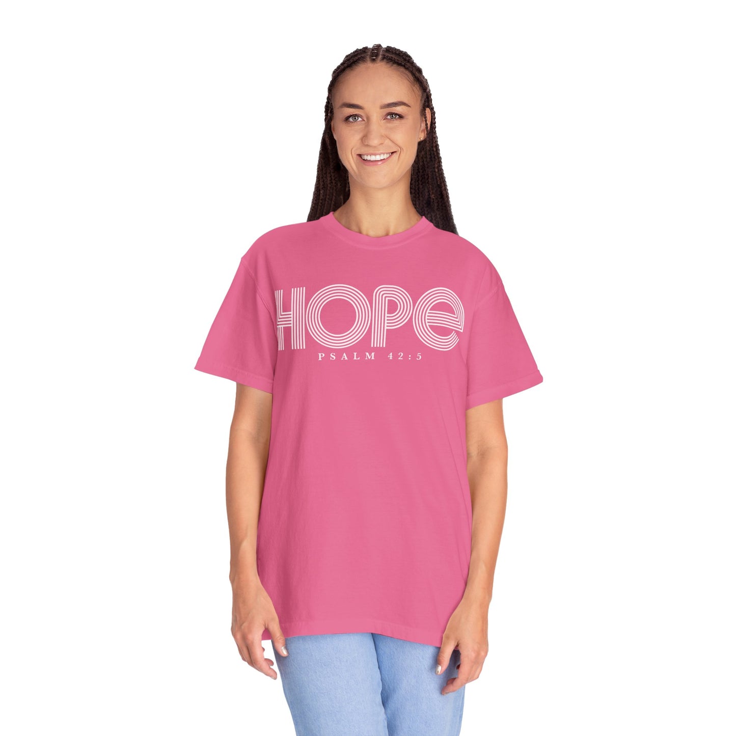 Hope Unisex Garment-Dyed T-shirt