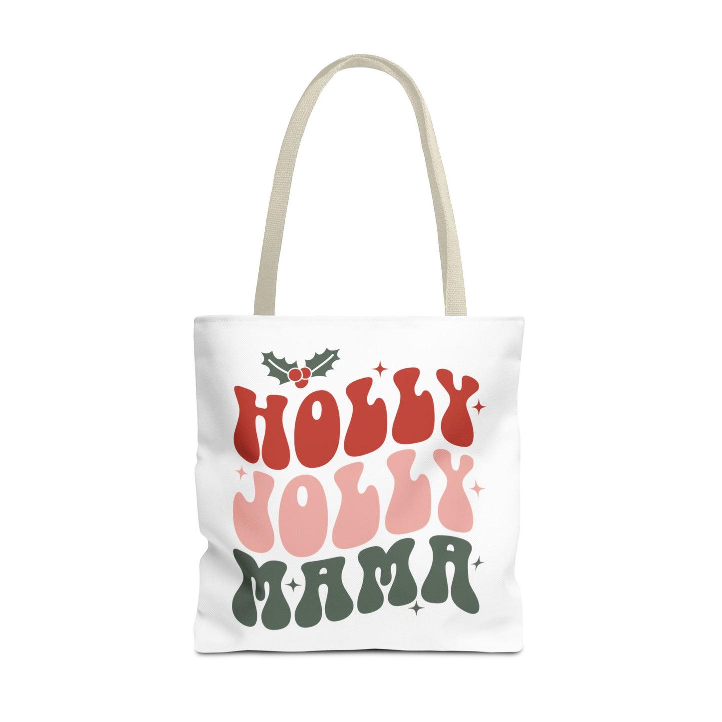 Christmas Tote Bag - Holly Jolly Mama