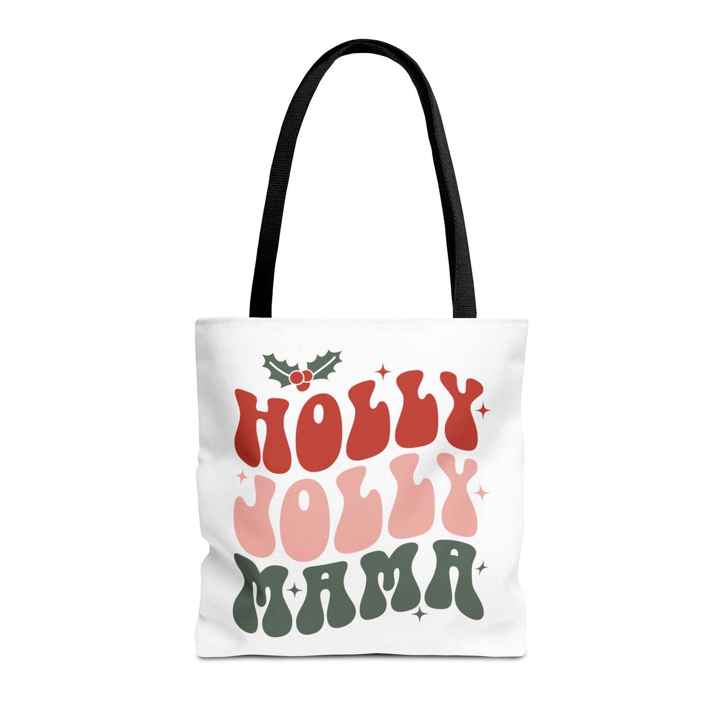 Christmas Tote Bag - Holly Jolly Mama