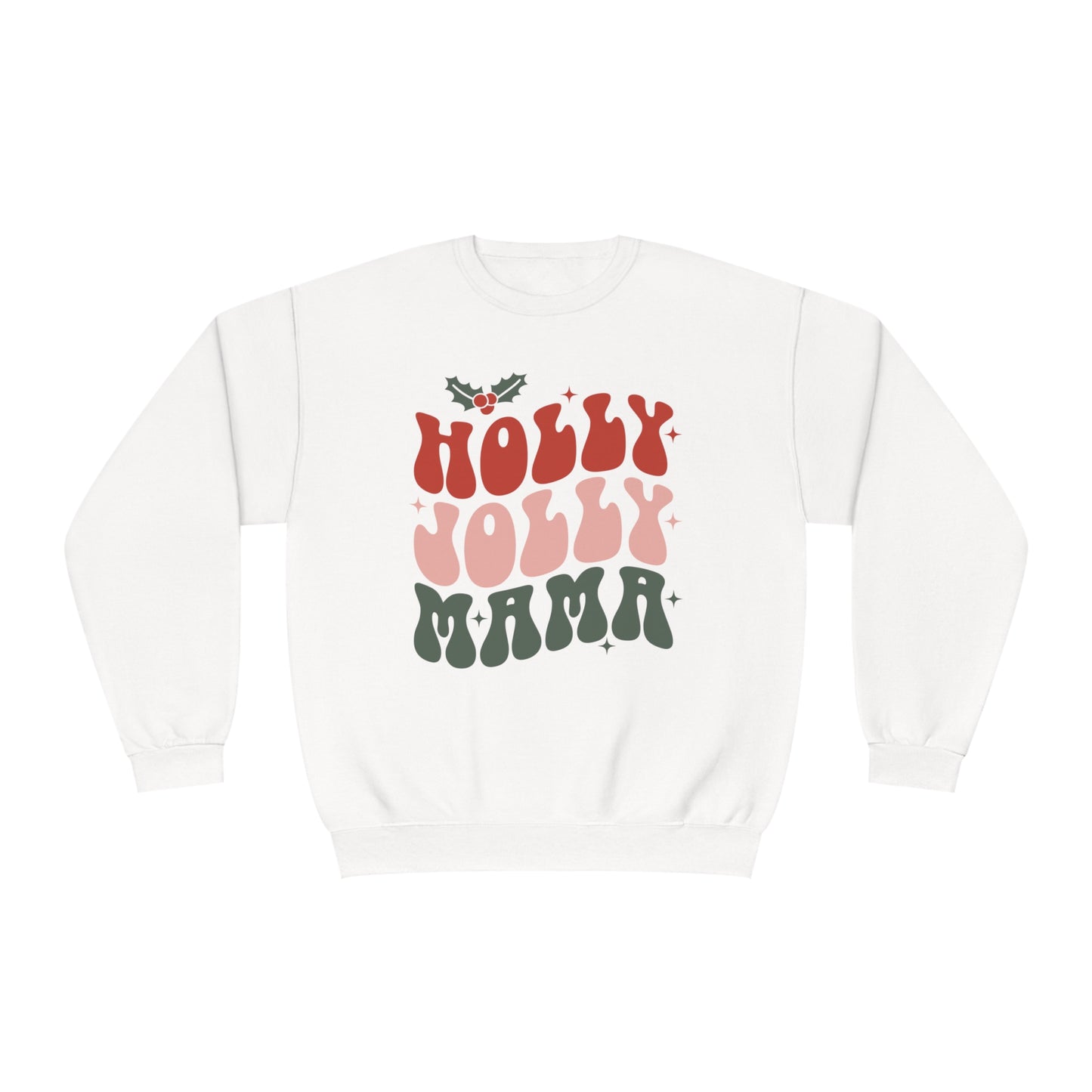 Christmas Holly Jolly Mama Crewneck Sweatshirt