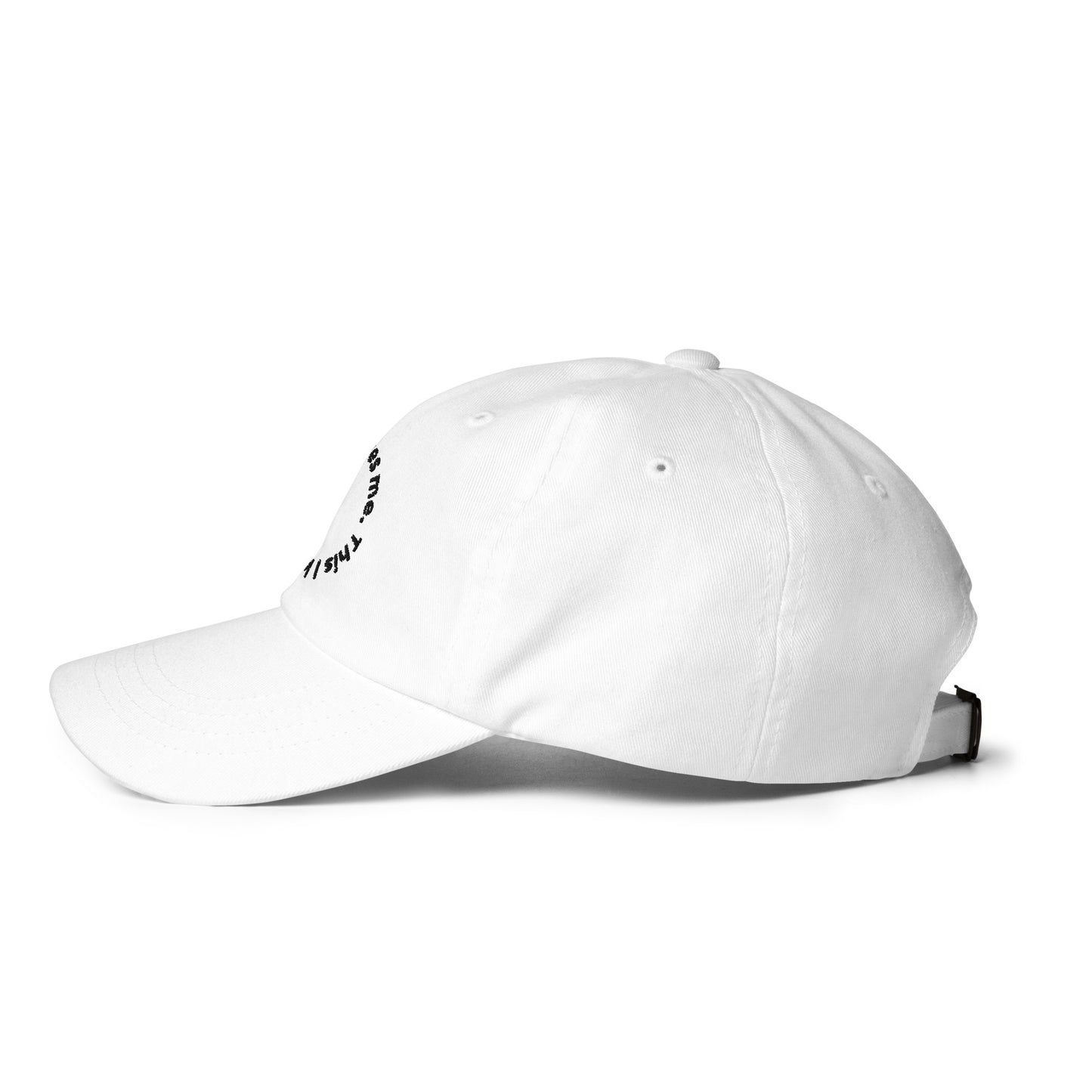 Chino cotton twill Dad hat/cap